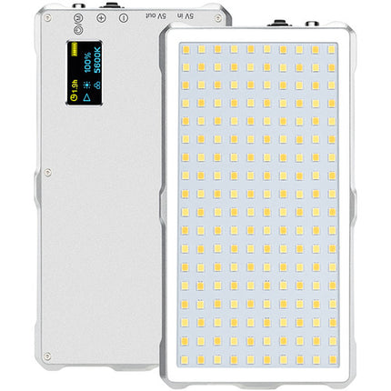 LituFoto F18 Luz LED Bi-Color Portátil 3200 5600K 1300 Lux Batería integrada