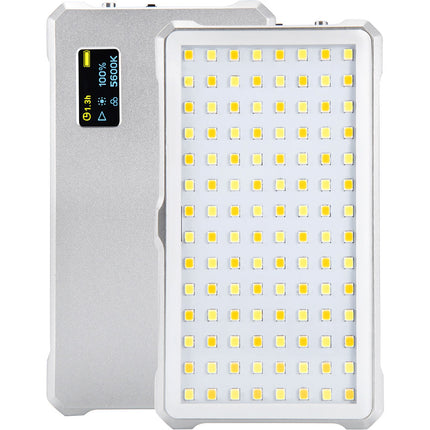 LituFoto F12 Luz LED de Video Bi-color Portátil 3200-5600K 1080 lux