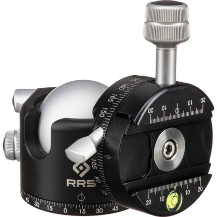 Really Right Stuff BH-55 Cabezal esférico Capacidad 50 lb Altura 4.6" con abrazadera de panorámica