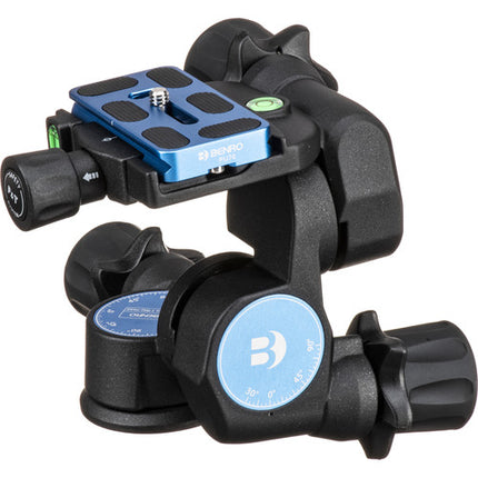 Benro GD3WH Cabezal Engranado 3 Vías Capacidad 6 Kg Altura 11 cm