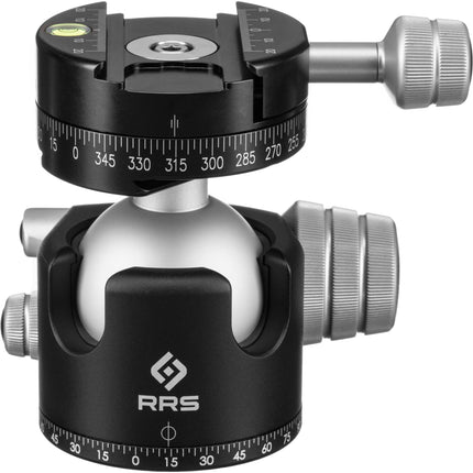Really Right Stuff BH-55 Cabezal esférico Capacidad 50 lb Altura 4.6" con abrazadera de panorámica