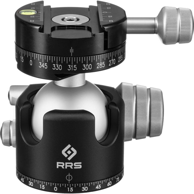 Really Right Stuff BH-55 Cabezal esférico Capacidad 50 lb Altura 4.6" con abrazadera de panorámica