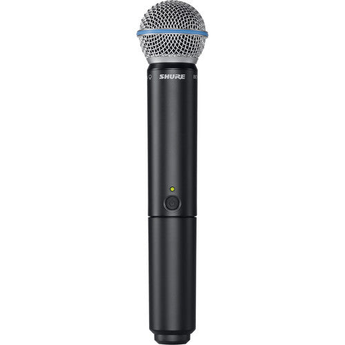 Shure BLX288/B58 Sistema de Micrófono Inalámbrico Doble Canal 14 Horas Uso