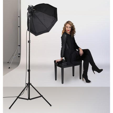 Impact Octa Kit de Iluminación Fluorescente 4x26W 24" con Soporte 8'