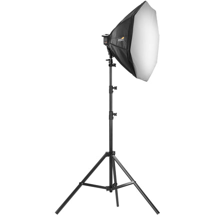 Impact Octa Kit de Iluminación Fluorescente 4x26W 24" con Soporte 8'