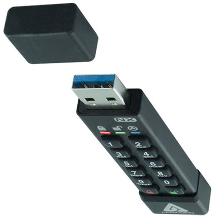 Apricorn Aegis Secure Key 8GB USB 3.1 Unidad Flash Encriptada IP67 resistente al agua y polvo