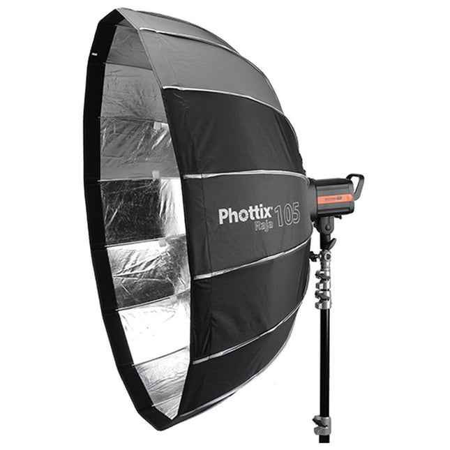 Phottix Raja Parabólica Softbox 41 Pulgadas Interior Plateado Rejilla