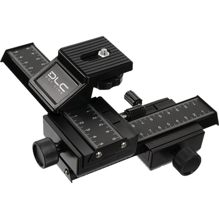 Dot Line DL-0328 Rail de enfoque macro doble eje con control de tensión y ajuste preciso