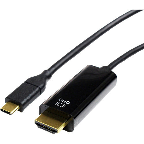 Tera Grand Cable USB Type-C a HDMI 6 pies 4K 60Hz con conectores dorados