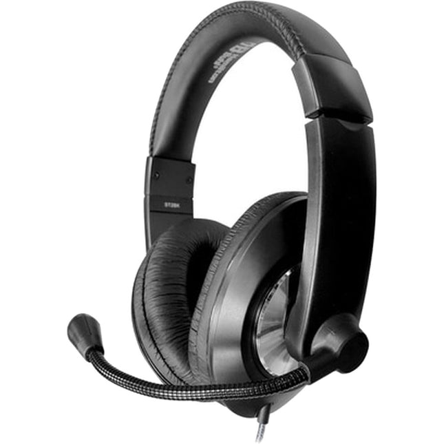 HamiltonBuhl Smart-Trek Deluxe Auriculares Estéreo con Micrófono Noise-Canceling Cable USB 5 Pies