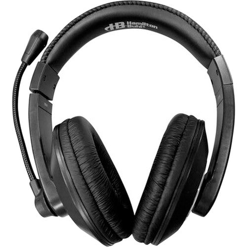 HamiltonBuhl Smart-Trek Deluxe Auriculares Estéreo con Micrófono Noise-Canceling Cable USB 5 Pies