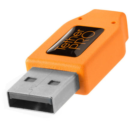 Tether Tools 20" TetherPro Cable Adaptador USB 3.1 Tipo A a C Ángulo Recto 20 Pulgadas