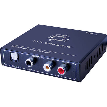 Vanco PulseAudio Extensor de Audio Digital Analógico hasta 951.44 pies con PoC