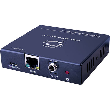 Vanco PulseAudio Extensor de Audio Digital Analógico hasta 951.44 pies con PoC