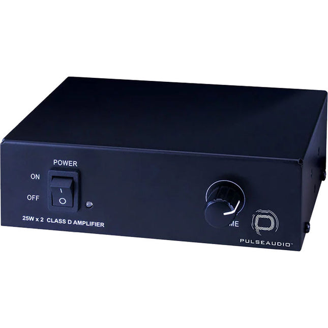 Vanco PulseAudio PA2X25 Amplificador Estéreo 50W RMS 2 Canales Euroblock