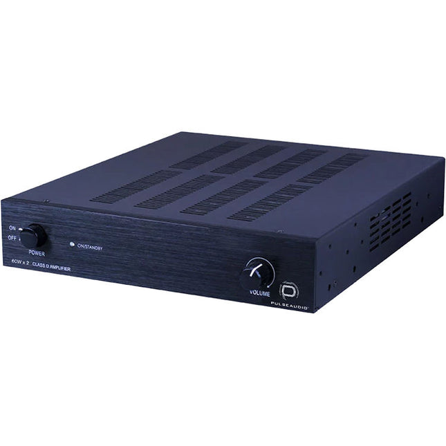 Vanco PulseAudio PA2X60 Amplificador Estéreo 120W RMS 2 Canales Euroblock