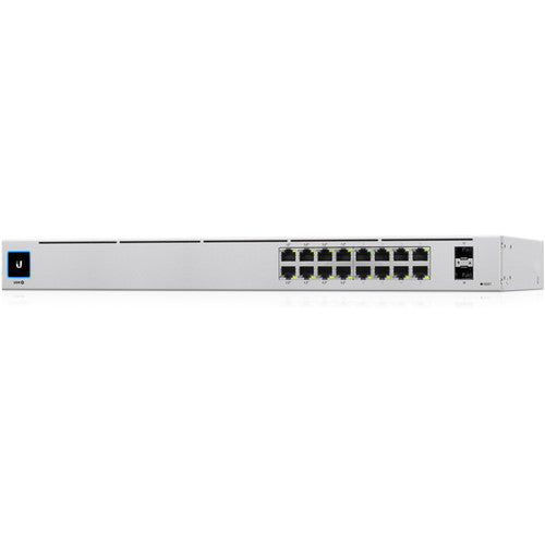 Ubiquiti UniFi Switch Gestionado 16 Puertos Gigabit 8 PoE+ 2 SFP Rack