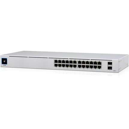 Ubiquiti UniFi Switch Gestionado 24 Puertos Gigabit 16 PoE+ 2 SFP Rack
