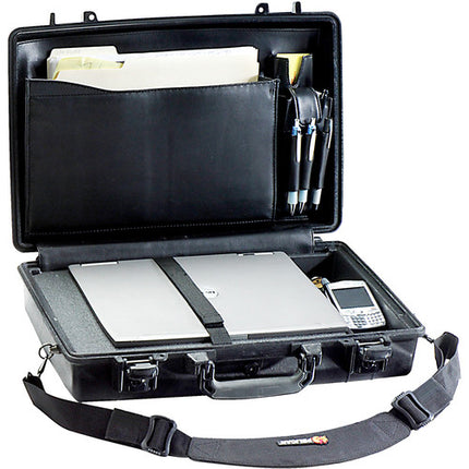 Pelican 1490CC1 Maletín Protector para Laptop 15 Pulgadas con Organizador y Bandeja Resistente al Agua y al Polvo