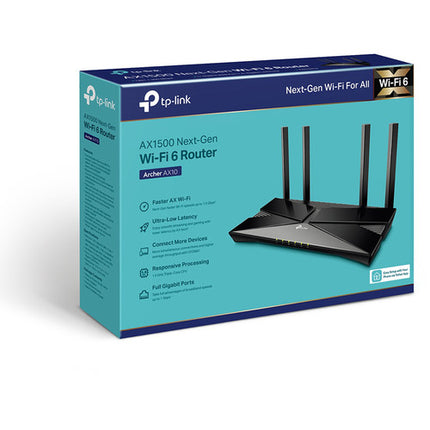 TP-Link Archer AX10 AX1500 Router Inalámbrico Doble Banda Wi-Fi 6 1501 Mb/s
