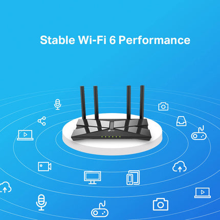 TP-Link Archer AX10 AX1500 Router Inalámbrico Doble Banda Wi-Fi 6 1501 Mb/s