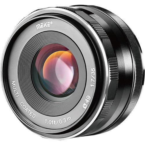 Meike MK-35mm f/1.7 objetivo para Sony E montura E APS-C f/1.7-22
