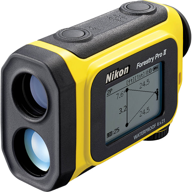 Nikon Forestry Pro II telémetro láser 1750 yardas 6x21 monocular IPX7