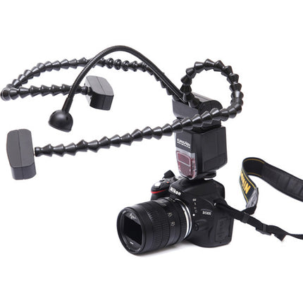 Venus Optics KX-800 Flash Macro Flexible con Dos Brazos de 18.9 Pulgadas