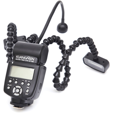 Venus Optics KX-800 Flash Macro Flexible con Dos Brazos de 18.9 Pulgadas