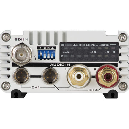 Datavideo DAC-91 Embebedor de Audio Analógico SDI 2 Canales 1080p60 3G HD SD-SDI