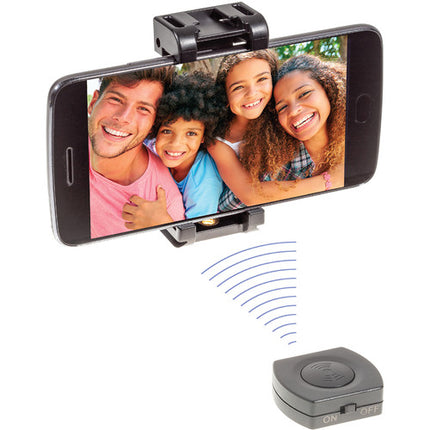 Sunpak Pro Soporte para Smartphone con Mando Bluetooth Alcance 30 ft