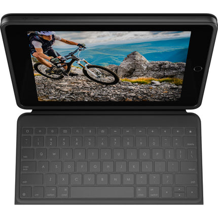 Logitech Rugged Folio Funda Teclado Protectora para iPad 10.2" 7 8 9 Gen Graphite