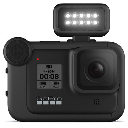 GoPro Light Mod Kit para HERO8 Black Iluminación 5000K y Clip Magnético Giratorio