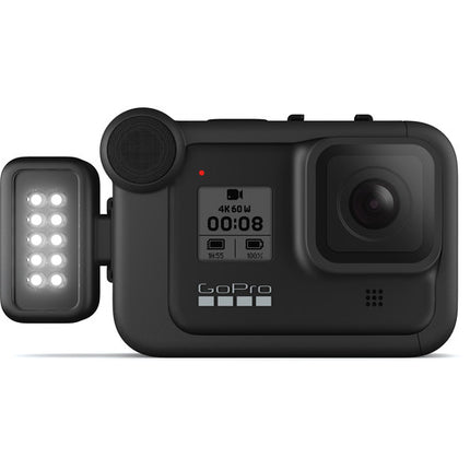 GoPro Light Mod Kit para HERO8 Black Iluminación 5000K y Clip Magnético Giratorio