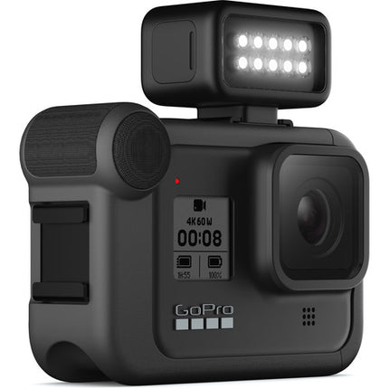 GoPro Light Mod Kit para HERO8 Black Iluminación 5000K y Clip Magnético Giratorio