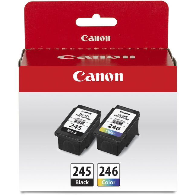 Canon PG-245 CL-246 Pack de cartuchos para impresoras PIXMA MX492 TR4520