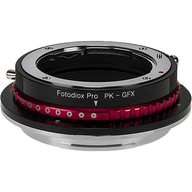 FotodioX DLX Adaptador de Montura para Pentax K a FUJIFILM G con Control de Apertura