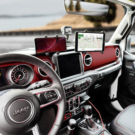 RAM Mounts RAM Tough-Track para Jeep JL Gladiator 2018-2019 12 pulgadas acero y montaje sin taladro