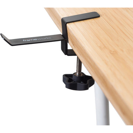 Gator Frameworks Soporte para Auriculares de Escritorio con Abrazadera hasta 1.5"
