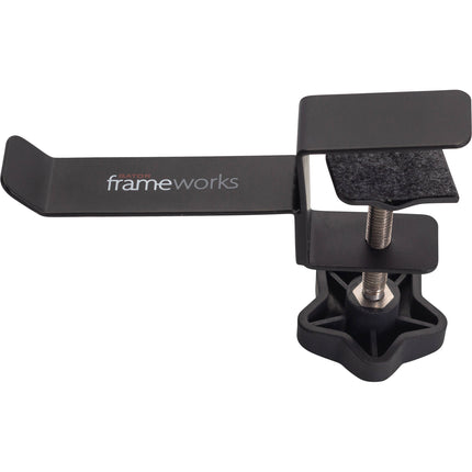 Gator Frameworks Soporte para Auriculares de Escritorio con Abrazadera hasta 1.5"