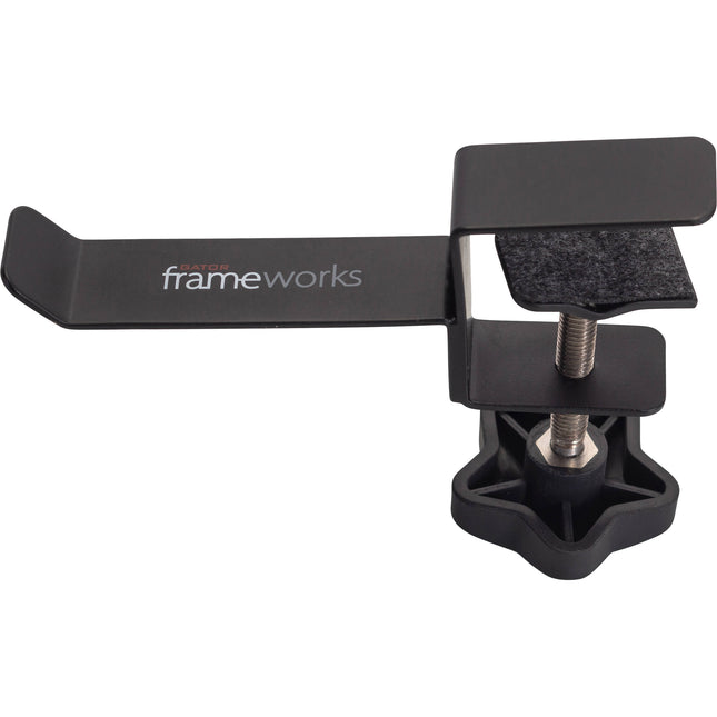 Gator Frameworks Soporte para Auriculares de Escritorio con Abrazadera hasta 1.5"