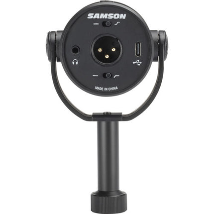 Samson Q9U Micrófono Dinámico Transmisión XLR USB 96kHz 24-Bit