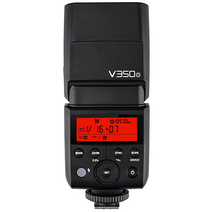 Godox V350O Flash para Cámaras Olympus y Panasonic Batería Recargable 2.4 GHz