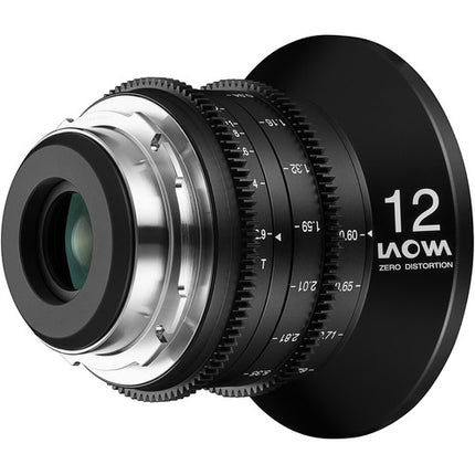 Venus Optics Laowa 12mm T2.9 Zero-D Lente Cine Sony E 122° Ángulo 7" Enfoque