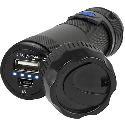 Celestron Elements ThermoTorch 3 Linterna LED Recargable 200 Lúmenes Power Bank 3350 mAh