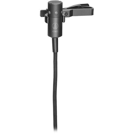 Audio-Technica ATW-3211N/831 Sistema de Micrófono Lavalier Cardioide Inalámbrico 330 ft 9.5 Horas batería