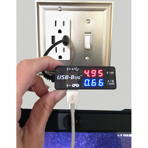Triplett USB-Bug Probador USB Tester y Masker para Dos Dispositivos