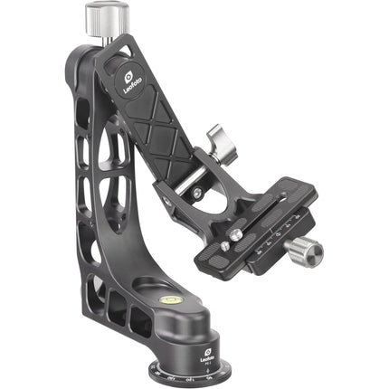 Leofoto PG-1 Cabezal Gimbal Capacidad 25kg Altura 22.6cm Negro