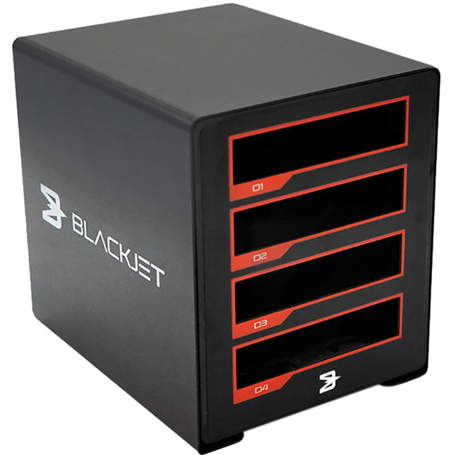 BLACKJET Thunderbolt 3 Dock Cinema 4 Bahías DX-1M M.2 SSD 3.6 lb