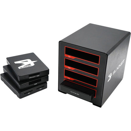 BLACKJET Thunderbolt 3 Dock Cinema 4 Bahías DX-1M M.2 SSD 3.6 lb
